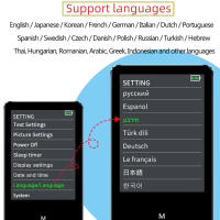 Reproductor MP3 Bluetooth 4.2 Lossless IQQ X2 40GB HiFi Portátil Con Radio FM Lectura De EBook Grabadora De Voz Walkman - details 1