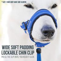 Muzzle Para Perros De Nylon Suave Antirruido Entrenamiento Mascarilla De La Boca Para Pequeños Y Grandes Perros Previene Mordeduras - details 3