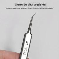 Aguja De Acné Ultra-Fina Para Limpiar Profundamente Los Puntos Negros Y Película De Las Piel De La Cara Herramienta De Cuidado De La Piel De Belleza Y Salón De Belleza - details 2