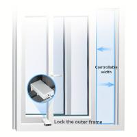 Cerradura De Seguridad Para Ventanas Y Puertas Sliding Sash Stopper Antirrobo Para Niños Cinta De Bloqueo De Armario - details 7
