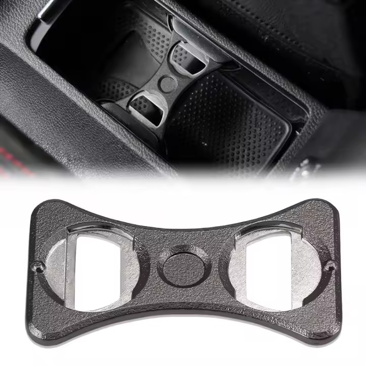 Abrebotellas Para Coche Volkswagen Golf 6 Jettas MK5 MK6 GTI Scirocco Con Portacopos Central Almacenamiento En Caja De Bebidas - 1