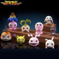 Figura De Acción Anime Digimon Adventure Gabumon Pyocomon Koromon Mochimon Tokomon Plotmon Coleccionable Modelo Regalo Tamaño 2-5cm - details 0