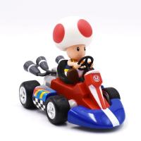 Super Mario Coche De Retroceso Verde Yoshi Donkey Kong Bowser Luigi Toad Princesa Peach Figura De Acción Juguete Anime Game Doll Regalos Para Niños - details 6