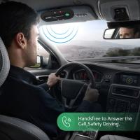 Kit De Teléfono Bluetooth Para Coche Con Visera Solar Reproductor De MP3 Estéreo Inalámbrico Handsfree Soporte Para Móvil - details 1