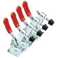 4PCS GH-201B Pinza De Tiraje 100kg Con Libera Rápida Horizontal Herramienta De Fijación Para Carpintería Metal - details 8