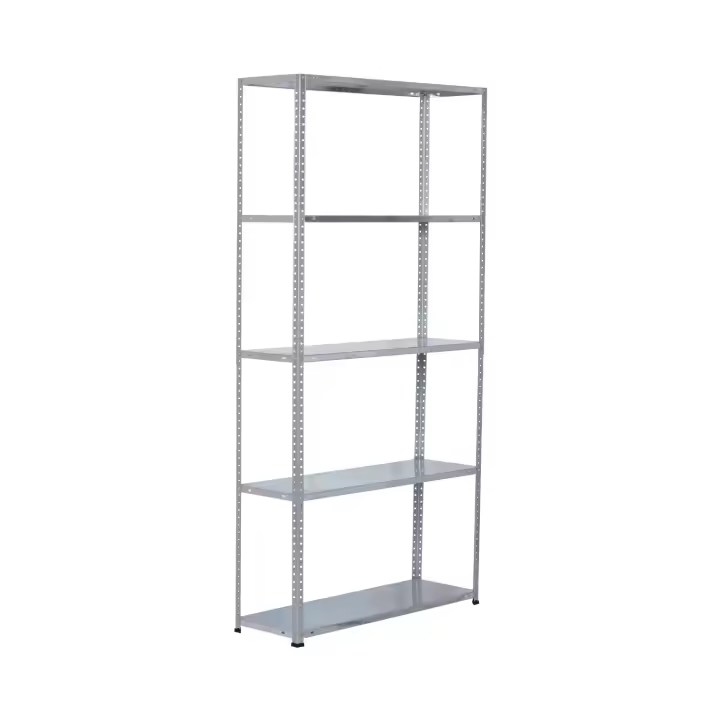 Estantería Modular Metálica SteelSmart con 5 Baldas 200kg 180x30x90cm 7house - 1