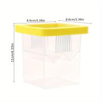 Acuario Multifuncional Para Peces Caja De Cría Y Aislamiento De Peces Material Acrílico Claro Alta Transparencia Tangente Doble Para Guppys Y Hidratación De Crias - details 0