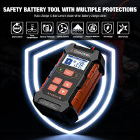 KONNWEI KW520 Herramienta De Reparación De Batería De Coche Automática 12V 10A 24V 5A Para Baterías De Agua Y Ácido Gel Lithium - details 10
