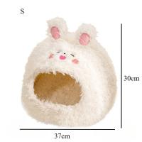 Cama De Gato Cómoda Y Caliente De Peluche Suave Para Pequeños Y Medianos Perros Y Gatos Hogar De Mascotas Adecuada Para Descanso Profundo - details 0