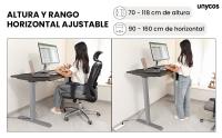 UNYCOS Marco de Escritorio Eléctrico Elevable - Core Dual - Estructura Ajustable con Puerto USB 3.0 y Panel de Control LED - details 3