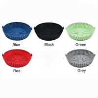 Silicona Air Fryer Fundas De Olla Repuesto Para Papel Encendido Alimentos Accesorios De Horno Reutilizable Bandeja De Hornear - details 4