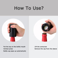 ABRIGADOR DE LUCIA a MÁGNETO AUTOMÁTICO Portátil Para Botellas De Cerveza Con Cather De Cabezas De Botella Para Picnic Camping Barbecue Viajes No Daña La Cabeza De Botella - details 8