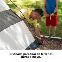 10pcs Palos De Tenda De Aluminio Con Gancho Para Camping Y Viajes Al Aire Libre Palos De Tierra Duros Y Ligeros Para Tarp Y Awning - details 12