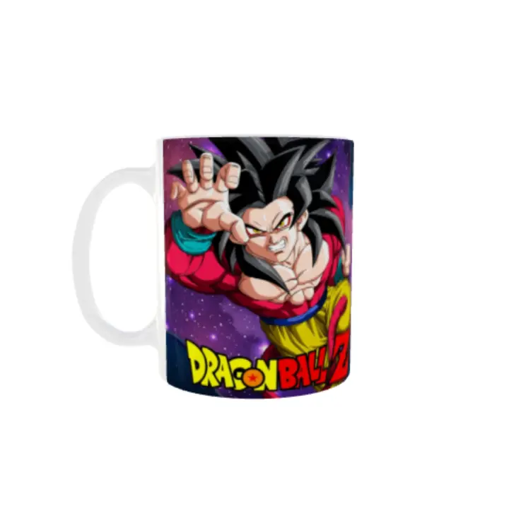 Taza Dragon Ball Cumpleaños – Goku Red Super Saiyan God | Regalo Friki Stamina - 1