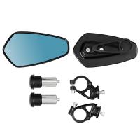 Espejo Retrovisor Para Motocicleta Universal De Aluminio Billet 7/8" Con Giradiscos De 360 Grados Para Honda Yamaha Suzuki - details 6