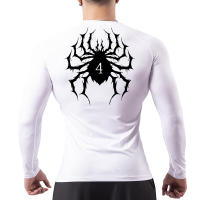 Camiseta De Compresión Con Estampado De Araña Para Hombres Camiseta Deportiva Rápida Secado Tops Para Gimnasio Running Camiseta Básica Guardia Contra Arrugas - details 22