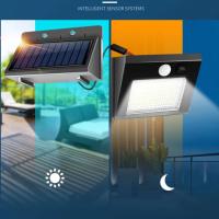 Luz Solar LED Exterior Con Sensor De Movimiento 48 LED IP65 Impermeable Luz De Jardín Solar Iluminación De Calle Luz De Pared - details 4
