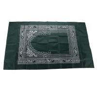 Carpetas De Oración Musulmana Impermeables De Poliéster Tapete Islam Compaño Alfombra De Rituales Religiosos Decoración De Eid Tamaño 60x100cm - details 9
