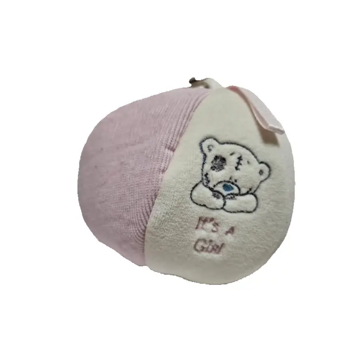 Bola de Peluche Suave para Bebé Juguete de Animal sin Sonido - 1