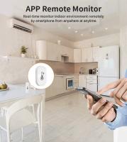 Sensor Inteligente De Temperatura Y Humedad ZigBee Tuya Para Interior Controlado Por Alexa Y Google Home Batería Incluida - details 3