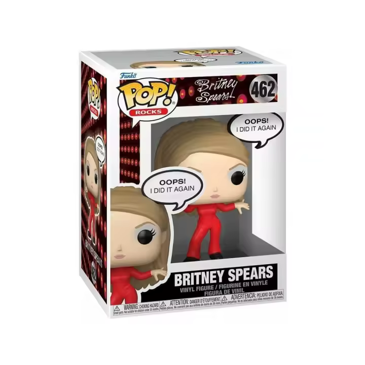 Funko Pop Rocks Britney Spears Figura Britney Spears Oops! I Did It Again - 1