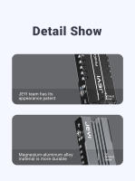 JEYI M.2 SSD Disipador De Calor En Aluminio Con Parche De Silicona Térmica Para PC / PS5 PCIE 2280 Icold-007 Accesorio De Enfriamiento Para SSD NVME NGFF - details 12