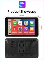 Pantalla Táctil Inteligente Multimedia Para Coche Compatible Con Carplay Y Android Auto Wireless 7/9/10 Pulgadas Reproductor De Vídeo Radio In-Dash - details 13