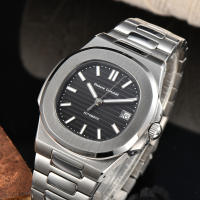 Reloj Automático Para Hombre Dwayne Campbell Clásico Acero Inoxidable Impermeable Cristal De Zafiro Luminoso Regalo Mejor Para Hombres - details 30