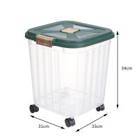 SMELL & SMILE SOY-3304 CONTENEDOR 34L CON RUEDA 31*33*34CM - details 3