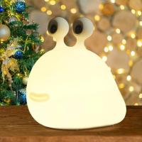 Luz Nocturna De Silicona Suave Con Sensor Táctil Para Dormitorio Animal Lindo Lámpara De Noche Para El Hogar Luz LED Moderna - details 0