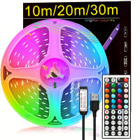 Tira De Luces LED RGB USB 5V Con Control Remoto De 44 Teclas Para Iluminación De Pared Y Habitación Flexible Para TV Y Hogar - details 0