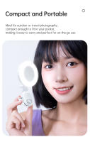 Luz De Autoenfoque LED De Bolsillo Para IPhone Samsung IPad Lámpara De Anillo Para Fotografía Y Video Clip Para Teléfono Móvil Y Portátil - details 15