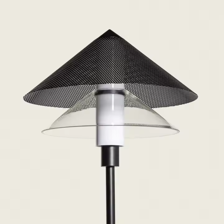 Ledkia Lámpara de Pie Metal Hesper Negro - 1