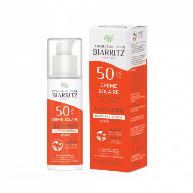 Protector solar facial FP50 bio Alga Maris 50ml. - 1