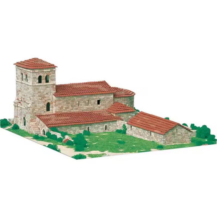 AEDES ARS - IGLESIA DE SAN ANDRES - ARGOMILLA - AEDES 1109 - KIT DE CONSTRUCCION DE PIEZAS DE CERAMICA - 1