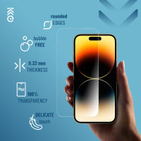Skynotek - Cristal protector de pantalla para iPhone | Antihuellas, antiburburjas, antiarañazos | Instalación sencilla | Varios modelos disponibles - details 3