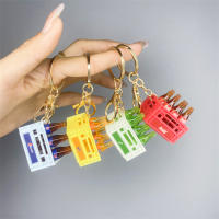 Llavero De Moda Coreana Con Botella De Vidrio Simulación Resina Para Mujeres Colgante De Joyería Pendiente Regalo Souvenir - details 8