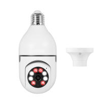 Cámara De Seguridad WiFi IP 8MP E27 Bombilla Monitoreo De Bebé Interior Visión Nocturna En Color Vigilancia Completa 360° - details 0