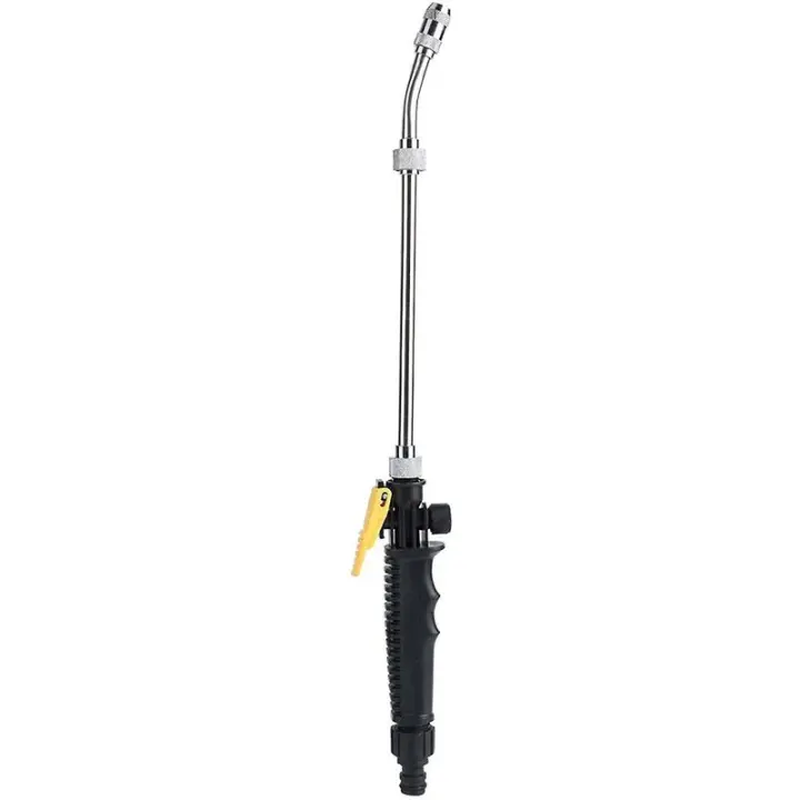 Lanza pulverizadora pulverizador de presión ajustable, pulverizador de alta presión de 48cm con herramienta de riego con mango Amov - 1