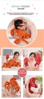 Muñeco De Peluche De Lobo De 30 Cm Cangrejo De 22 Cm Decoración Para Habitación De Gato Y Perro Juguete De Animales Suave Regalo Para Niños - details 20