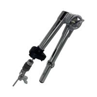 Soporte De Campana De Metal Para Batería Con Pies Elásticos Y Plegables Accesorios De Instrumentos Musicales Ajustable En Altura Triángulo Soporte Resistente - details 0