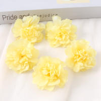 10/20Pcs Flores De Chiffon Artificiales Para Decoración De Hogar Boda Fiesta Navidad Aniversario Estilo Carnation Material Seda - details 7