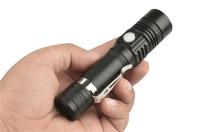 Linterna Portátil Recargable Zoom White Beam Light De Larga Distancia Tipo-C USB Para Exteriores Y Hogar Material De Aluminio Luz LED Impermeable - details 30