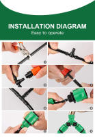 Sistema De Riego Para Jardín Kit De Riega Drip Con Tubo Automático Ajustable Instalación Sencilla Ahorro De Agua Herramientas De Jardinería - details 4