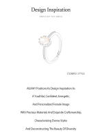 Zenyth-Anillo de Plata de Ley 925 para Mujer, sortija ovalada de circorita, champán, Boda, compromiso, Fiesta, regalo - details 1