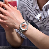 Reloj De Cuarzo Para Hombre PAGANI DESIGN 2025 Multifuncional 40MM Vidrio De Zafiro Resistente Al Agua 100M Fase Lunar Estilo Business - details 21