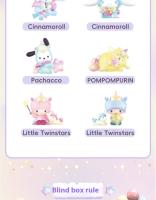 Caja Sorpresa De Juguetes Miniso Mingchuang Youpin Serie Fantasía De Sanrio Decoración Manual Tendencia Juguete Regalo - details 2