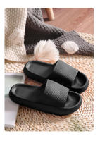 Sandalias De Verano Para Hombres Con Suela Gruesa Antideslizante Cuartas De Baño EVA Para Uso En El Baño Y Exterior - details 10