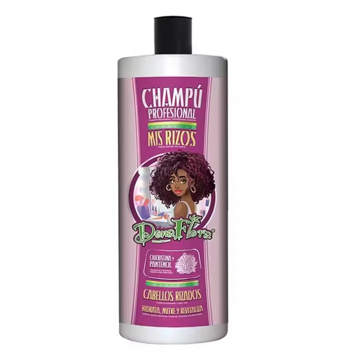 Dona flora champu cabellos rizados mis rizos 1000ml - 1