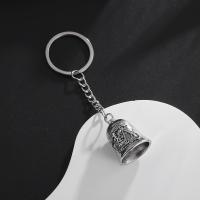 Llavero De Motocicleta Flameado Elegante Y Exquisito Con Campana Versátil Colgante Para Mochila Y Coche Material De Aleación De Zinc - details 2